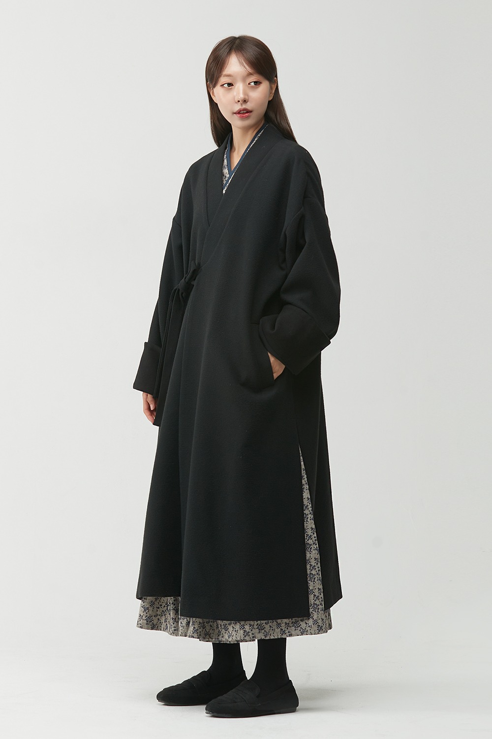 Fleece-lined Jungchimag [Black] Pre-order